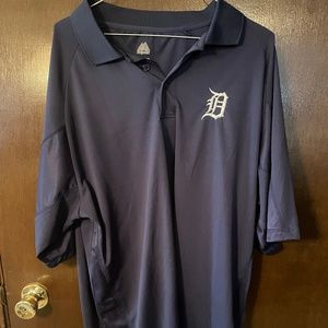 Detroit Tigers navy blue polo